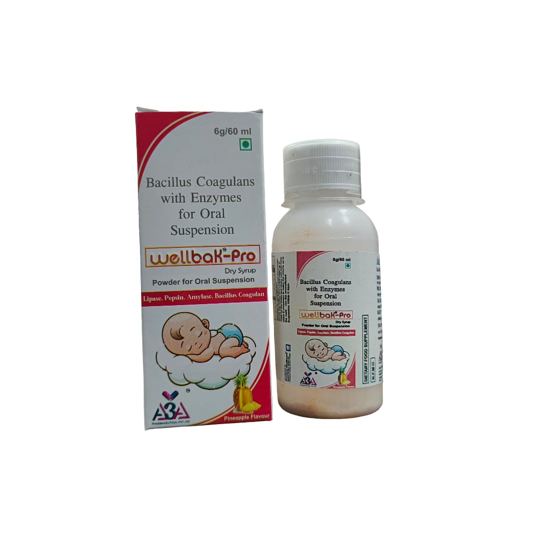 WELLBAK-PRO DRY SYRUP by A3A Pharmaceutical Pvt Ltd