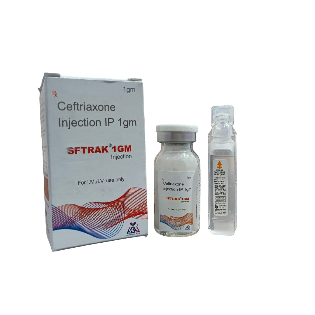 SFTRAK-1GM-INJECTION by A3A Pharmaceutical Pvt Ltd