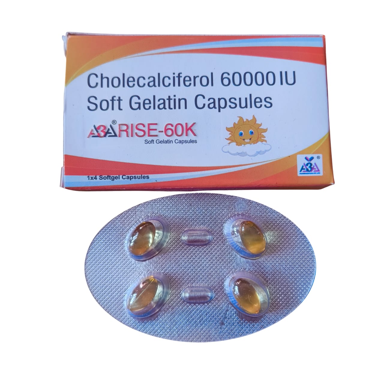 A3ARISE-60K-CAP by A3A Pharmaceutical Pvt Ltd