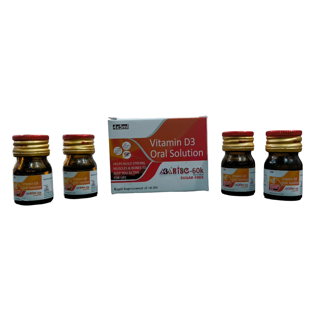 A3ARISE-60K(NANO SHOT) by A3A Pharmaceutical Pvt Ltd
